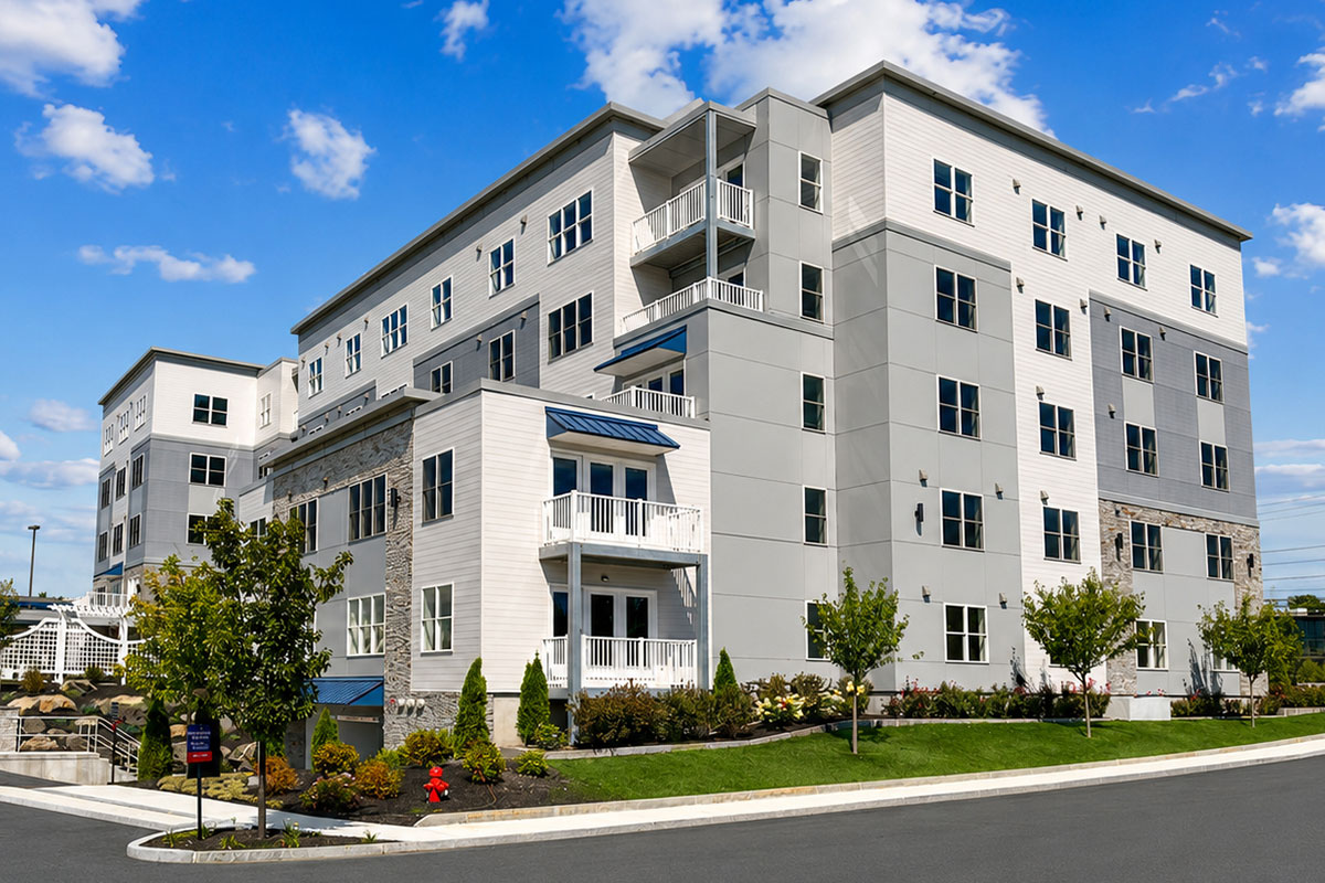 waterfront condominium
